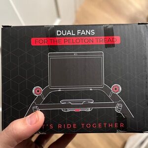 Dual Fans for Peloton Tread